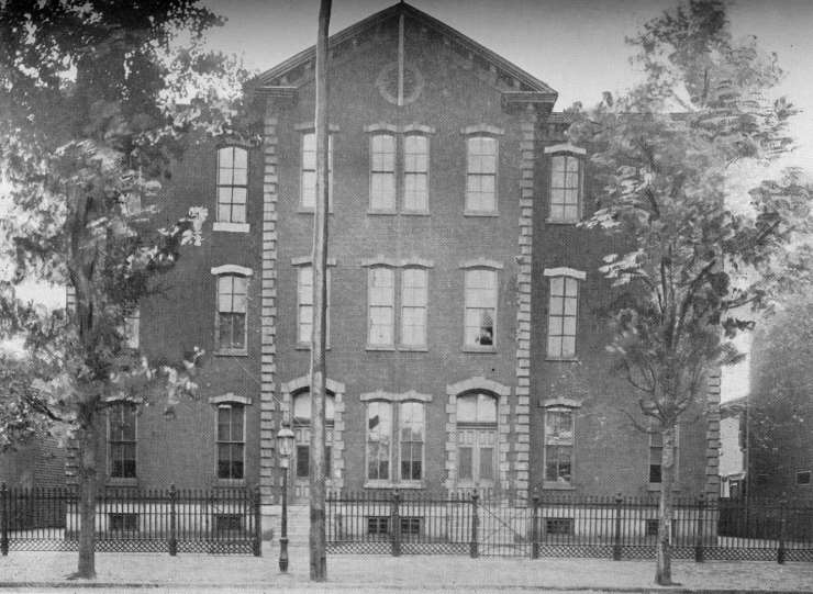 413-417 North 3rd Street. The Cooper School.