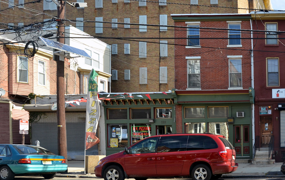 120, 122 & 124 North 3rd Street. Photograph Taken November 4, 2011.