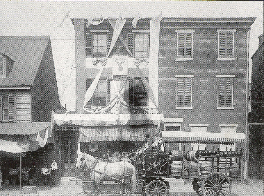 The Elks Home at Broadway and Federal Street was rebuilt in 1910. While under construction, the Elks had temporary quarters at 29 North 3rd Street,...