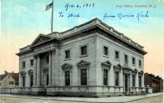 Northeast Corner of 3rd Street & Federal Street & 4 North 3rd Street 1900-1931 United States Post Office. 4 North 3rd Street 1900-1931 United State...