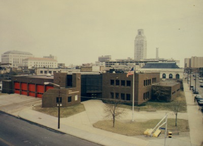 Northeast Corner of 3rd Street & Federal Street. Camden Fire Department Fire Headquarters. erected 1978.