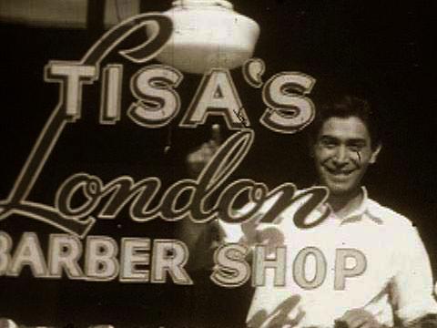 503 South 3rd Street. 1942-1952 Tisa's London Barber Shop Dominick Tisa.