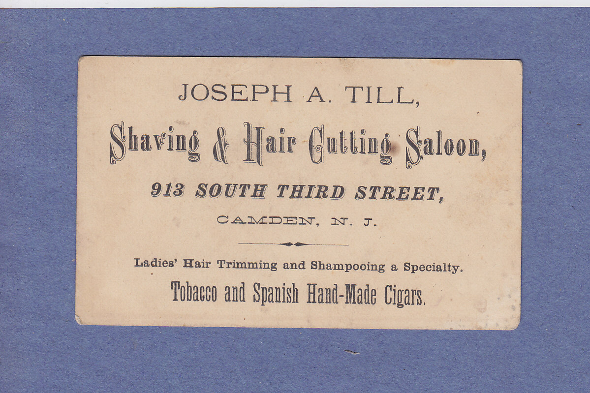 913 South 3rd Street. 1881-1887 Joseph A. Till.
