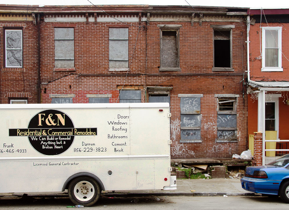 1135 & 1137 South 3rd Street. Photograph Taken March 16, 2010. Scheduled for Demolition in March of 2012.