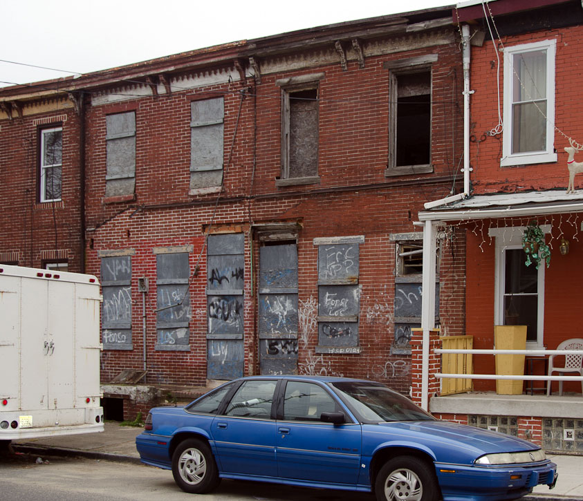 1135 & 1137 South 3rd Street. Photograph Taken March 16, 2010. Scheduled for Demolition in March of 2012.
