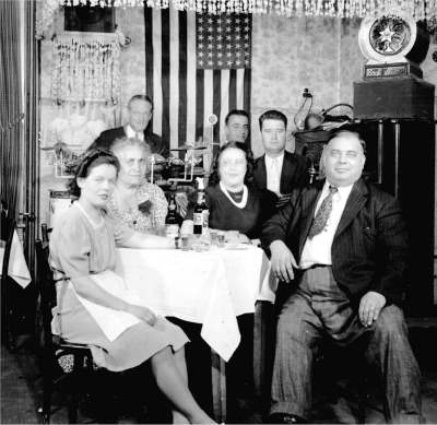 Big Horn Cafe group photograph