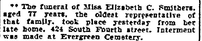 424 South 4th Street clipping