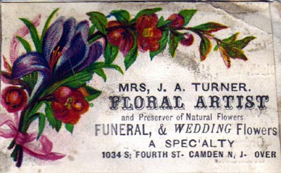 1034 South 4th Street — Mrs. Turner advertisement