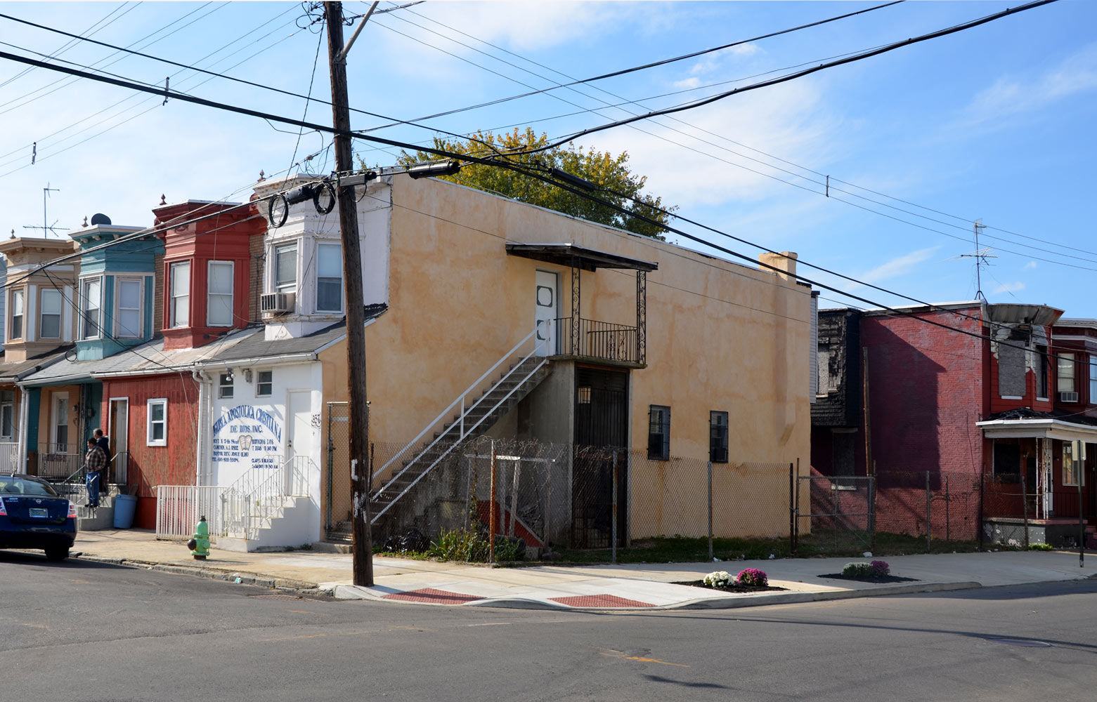 Southwest corner of Erie Street and North 5th Street, November 4, 2011