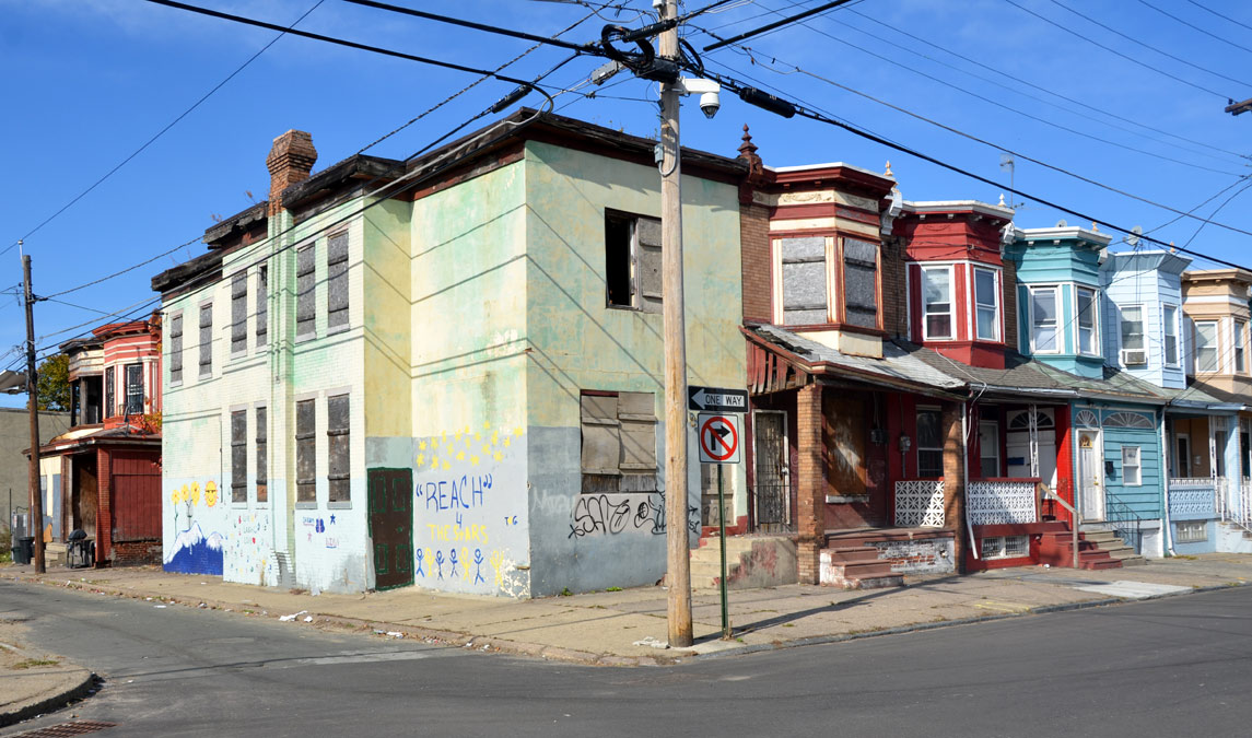Northwest corner of Bailey Street and North 5th Street, November 4, 2011
