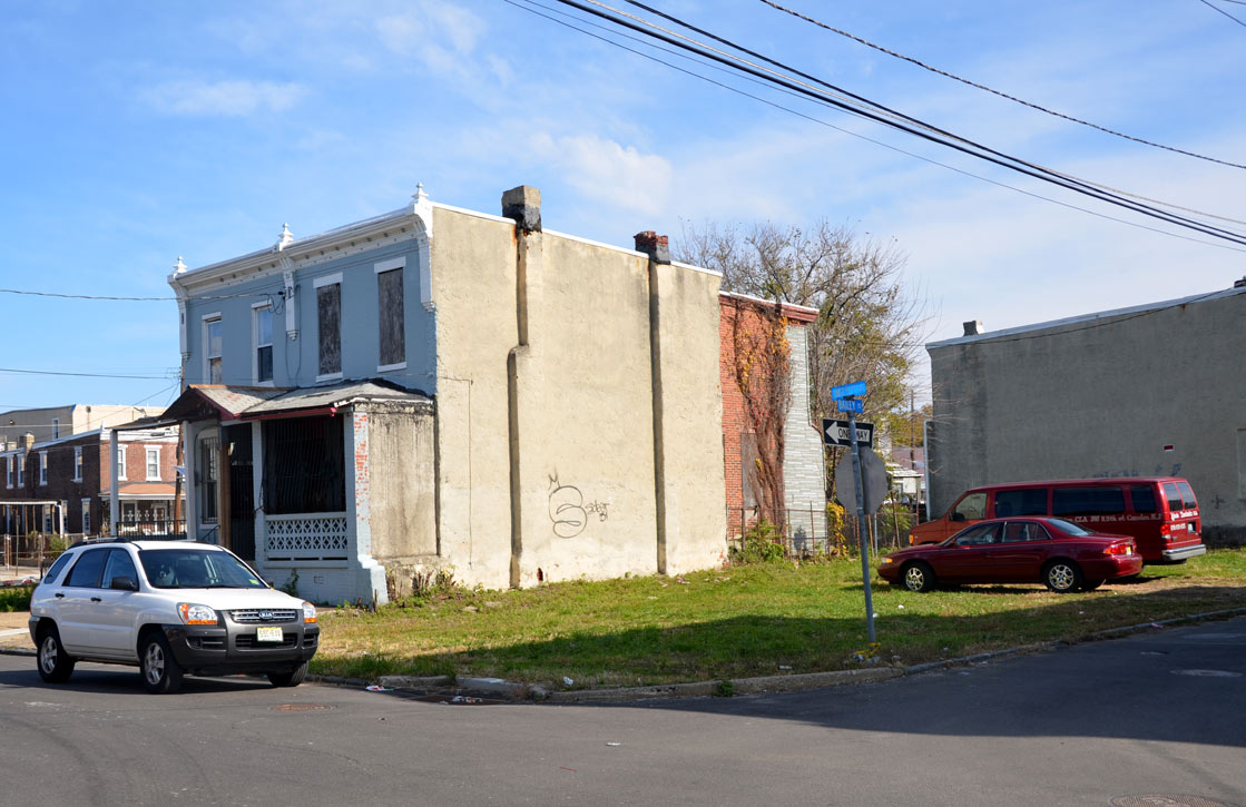 Northeast corner of Bailey Street and North 5th Street, November 4, 2011