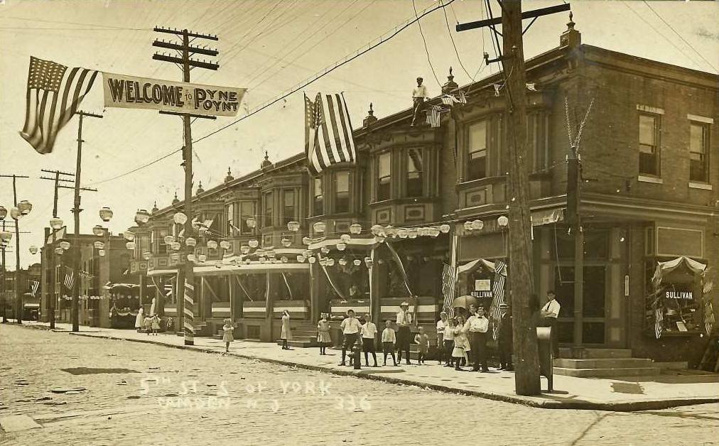 North 5th Street south of York Street, circa 1910-1915