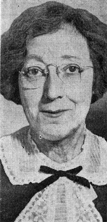 Portrait of Miss Carolina W. Taylor, Camden teacher, 1938